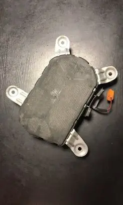 Front door airbag