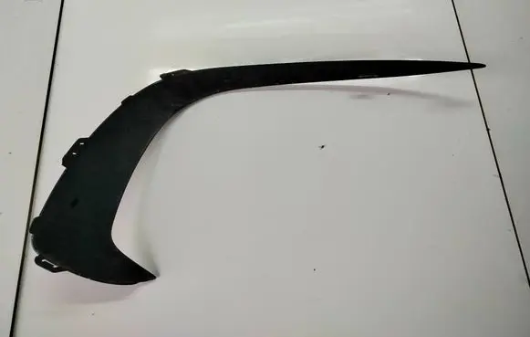 Front bumper splitter molding