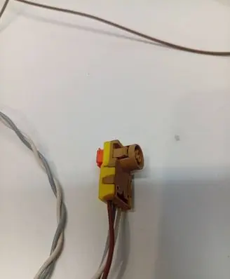 Porsche Macan (95B) Airbag squib ring wiring 3C8972563A