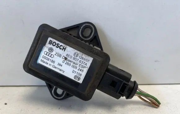 ESP acceleration yaw rate sensor