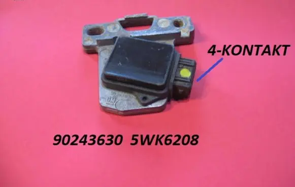 Opel Kadett E Ignition amplifier control unit 90243630 5WK6208
