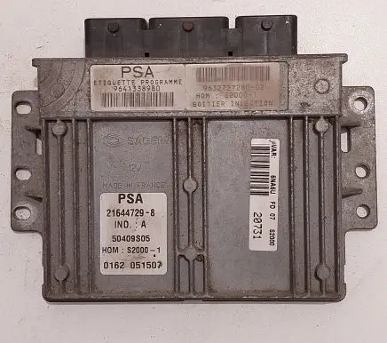 Citroen Xsara Picasso Engine control unit/module 9632727280 9641338980 50409S05