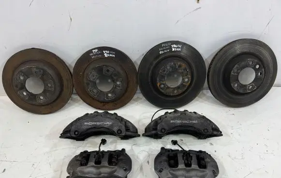 Porsche Cayenne (92A) Brake discs and calipers set 
