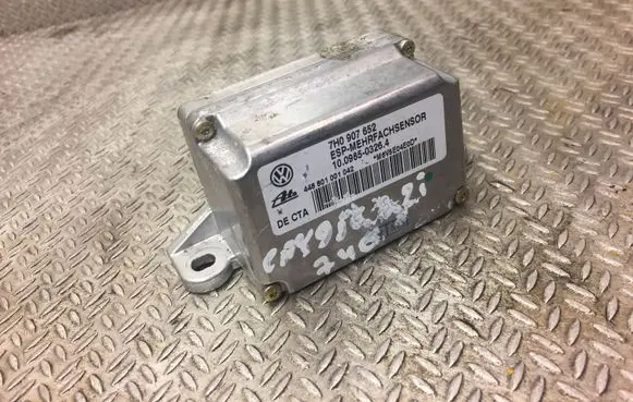 Porsche Cayenne (9PA) ESP acceleration yaw rate sensor 7H0907652