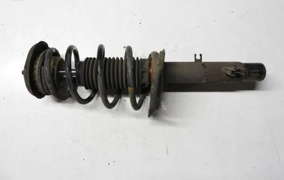 Front shock absorber with coil spring