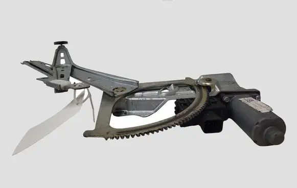 Opel Zafira B Front door window regulator with motor 13132435