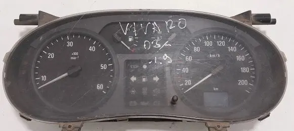 Opel Vivaro Speedometer (instrument cluster) P8200252450 21660166 216715729