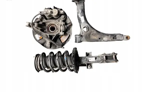 Volkswagen Crafter Front shock absorber with coil spring 2N0413031BG