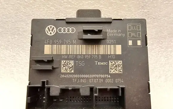 Audi A6 S6 C6 4F Door control unit/module 4F0959795M 8K0959795B