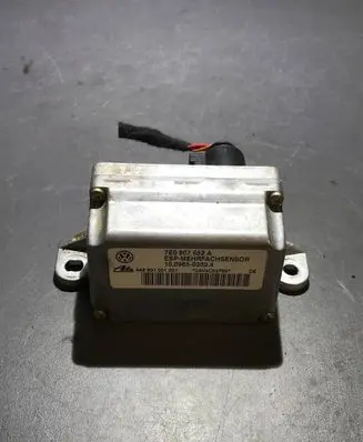 Volkswagen Touareg I ESP acceleration yaw rate sensor 7E0907652A 10098503034 448801001021