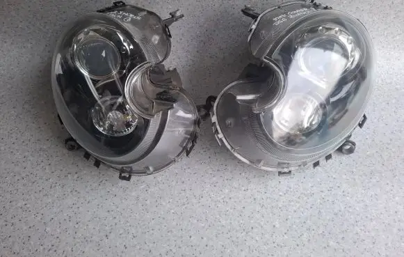 Mini One - Cooper Coupe R56 Headlights/headlamps set 7299996030 1307023269 HBP10009800