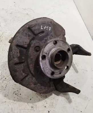 Volkswagen Polo IV 9N3 Front wheel hub spindle knuckle