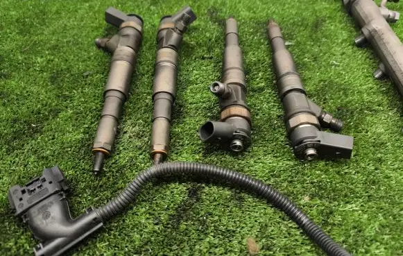 BMW 5 E60 E61 Fuel injection system set 7787164 7793836