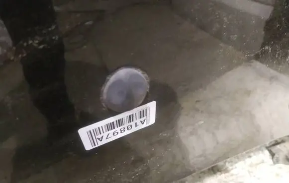 Saab 9-5 Windshield washer spray nozzle 