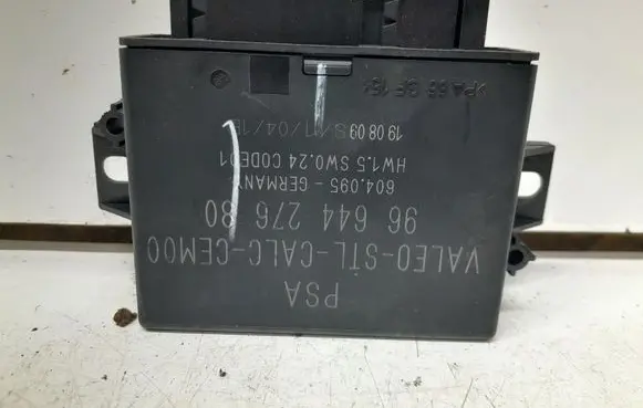 Citroen C5 Parking PDC control unit/module 9664427680 604095