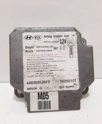 Hyundai Tucson JM Airbag control unit/module 959102B400 44B360526FD SA3102000000