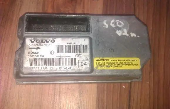 Volvo S60 Airbag control unit/module 0285001254 8645271