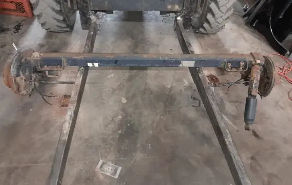 Fiat Ducato Rear axle beam NOCODE