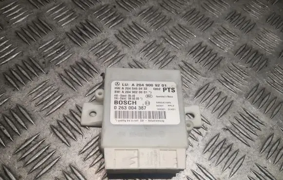 Mercedes-Benz C W204 Parking PDC control unit/module 2049009201 A2049009201