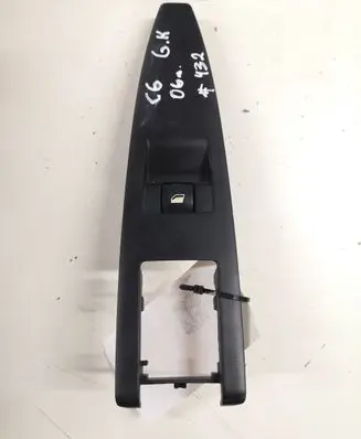 Citroen C6 Electric window control switch 96519386ZD