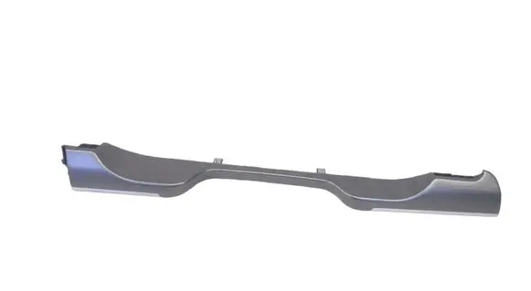 Porsche Macan (95B) Dashboard glove box trim 84780P2920TF2
