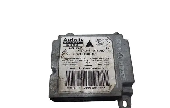 Citroen C5 Airbag control unit/module 9658177080 603481900