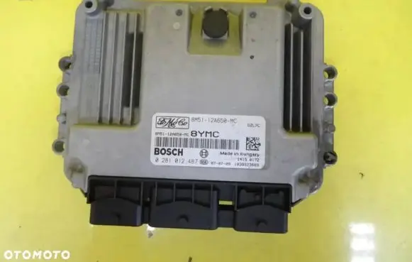 Ford Focus Engine control unit/module 0281012487 8M5112A650MC