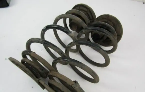 Opel Zafira B Rear coil spring 93181484