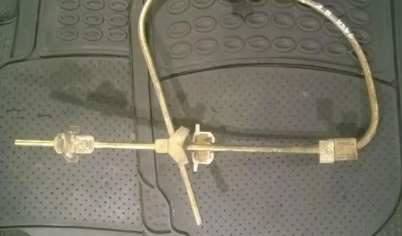 Renault Clio I Sliding door window regulator with motor