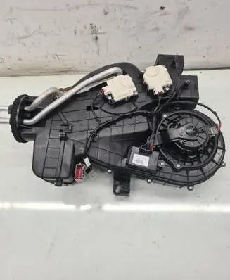 Interior heater climate box assembly