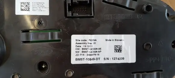 Ford Focus Speedometer (instrument cluster)