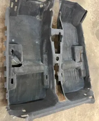 Volkswagen Beetle A5 Front floor carpet liner 5C3863307A 181114035 1011140351