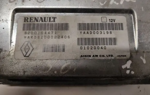 Renault Laguna II Gearbox control unit/module 8200104471 HARD8200022406