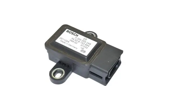 ESP acceleration yaw rate sensor
