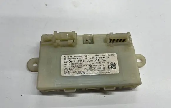 Keyless (KESSY) go control unit/module