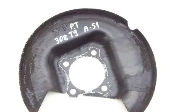 Peugeot 308 Rear brake disc plate dust cover 9807111780