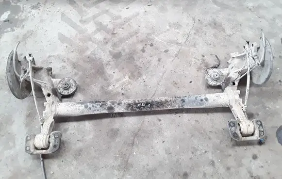 Rear axle beam