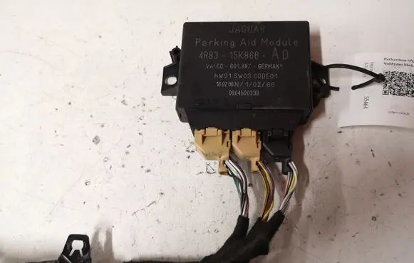 Jaguar S-Type Parking PDC control unit/module 4R8315K866AD 601887 0604500339