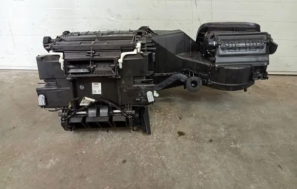 Interior heater climate box assembly