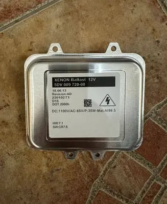Opel Insignia A Headlight ballast module Xenon 5DV00972000 180613