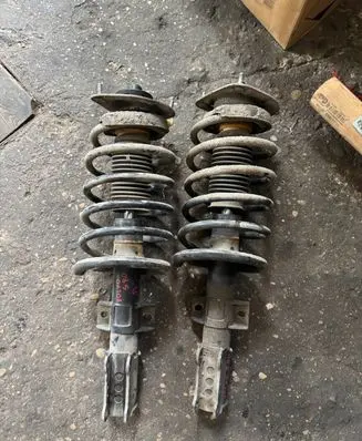 Volvo S80 Front shock absorber with coil spring 32141