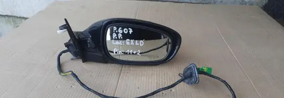 Peugeot 607 Front door electric wing mirror PIN