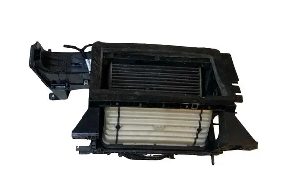 Interior heater climate box assembly