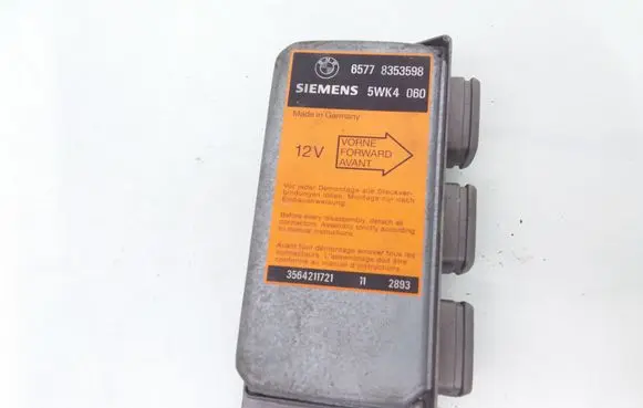 BMW 5 E34 Airbag control unit/module 8353598 65778353598 5WK4060