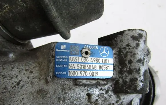Mercedes-Benz E W212 Turbo a6510904980001