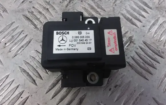 Mercedes-Benz E W210 ESP acceleration yaw rate sensor 0265005230 0015404517 0005422481
