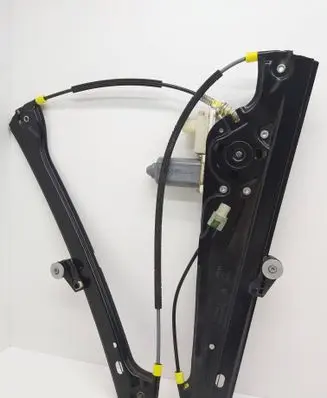 Front door window regulator with motor