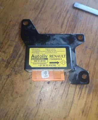 Renault Kangoo I Airbag control unit/module 7700308209B 550514900