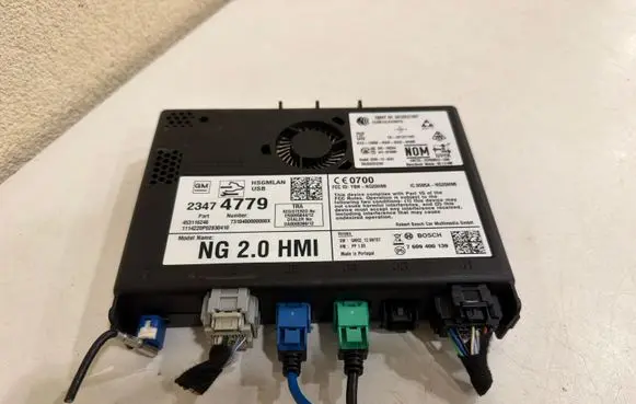 Opel Insignia A GPS navigation control unit/module 23474779