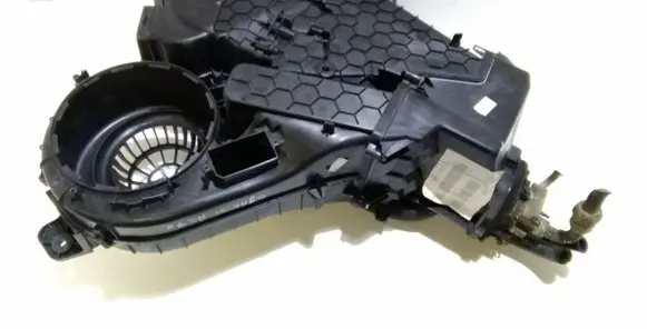 Interior heater climate box assembly